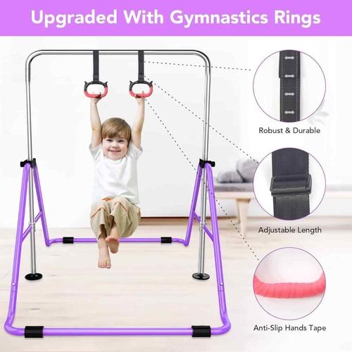 Meqats gymnastics bar for kids - bar,