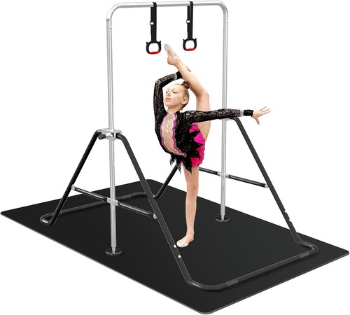 Gymnastics bars with - gymnastics,