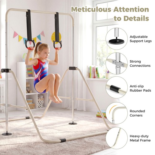 Expandable gymnastics bar kids - expandable,