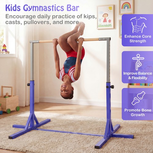 Adjustable height gymnastics - height,