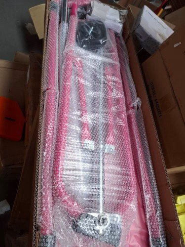 Foldable gymnastics bar - foldable, for