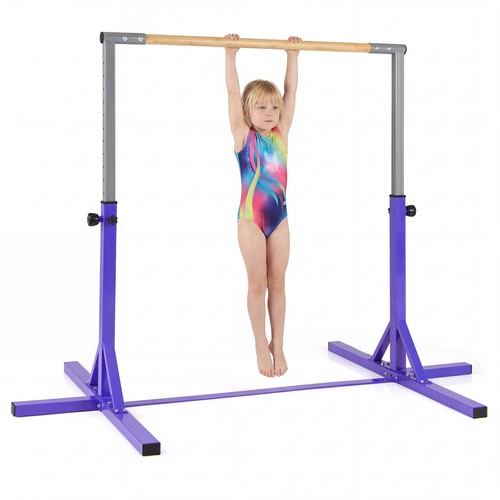 Adjustable gymnastics bar - bar, for