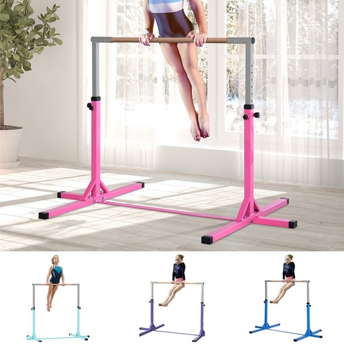 Adjustable kids gymnastics bar - gymnastics,